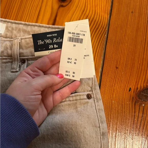 NWT Abercrombie & Fitch curve love jeans size 29 - Picture 3 of 3